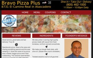 Click to go to bravopizzaplus.com (Site in partnership with Tim Allen) Click to go to bravopizzaplus.com